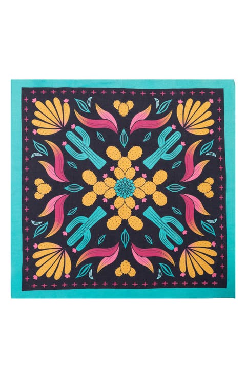 Sun Desert Square Scarf