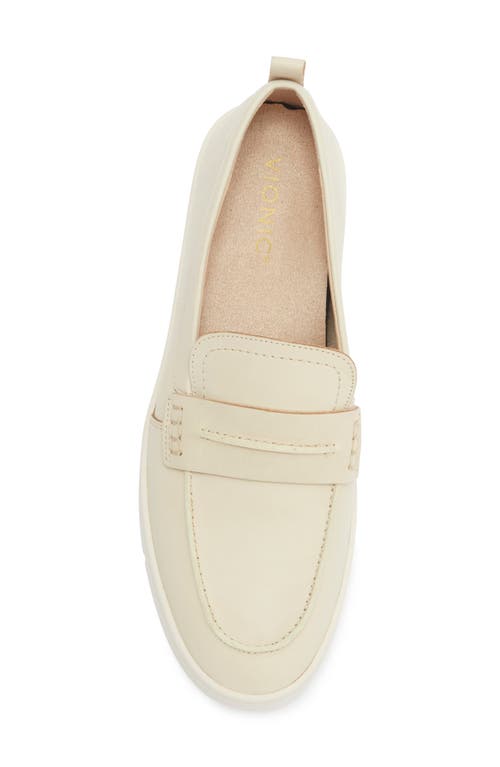 Vionic Chantel Penny Loafer Slip-on Sneaker In White