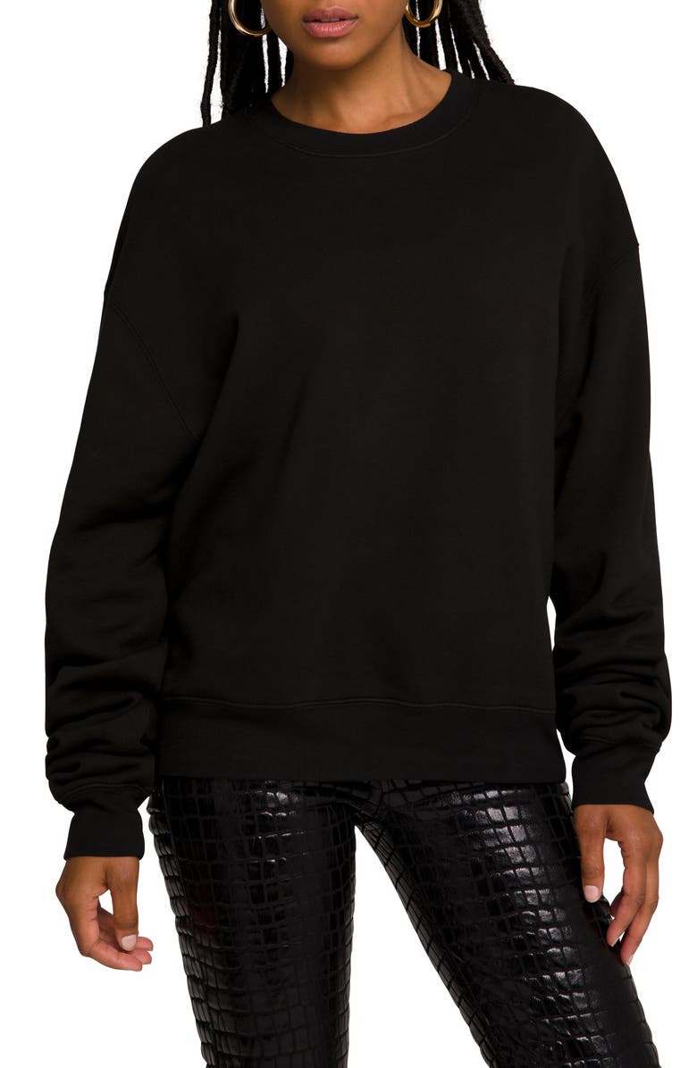 Good American Boyfriend Sweatshirt, Main, color, 