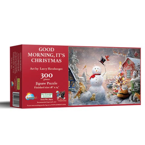 Good Morning Its Christmas 300 piece Jigsaw Puzzle for Adults
