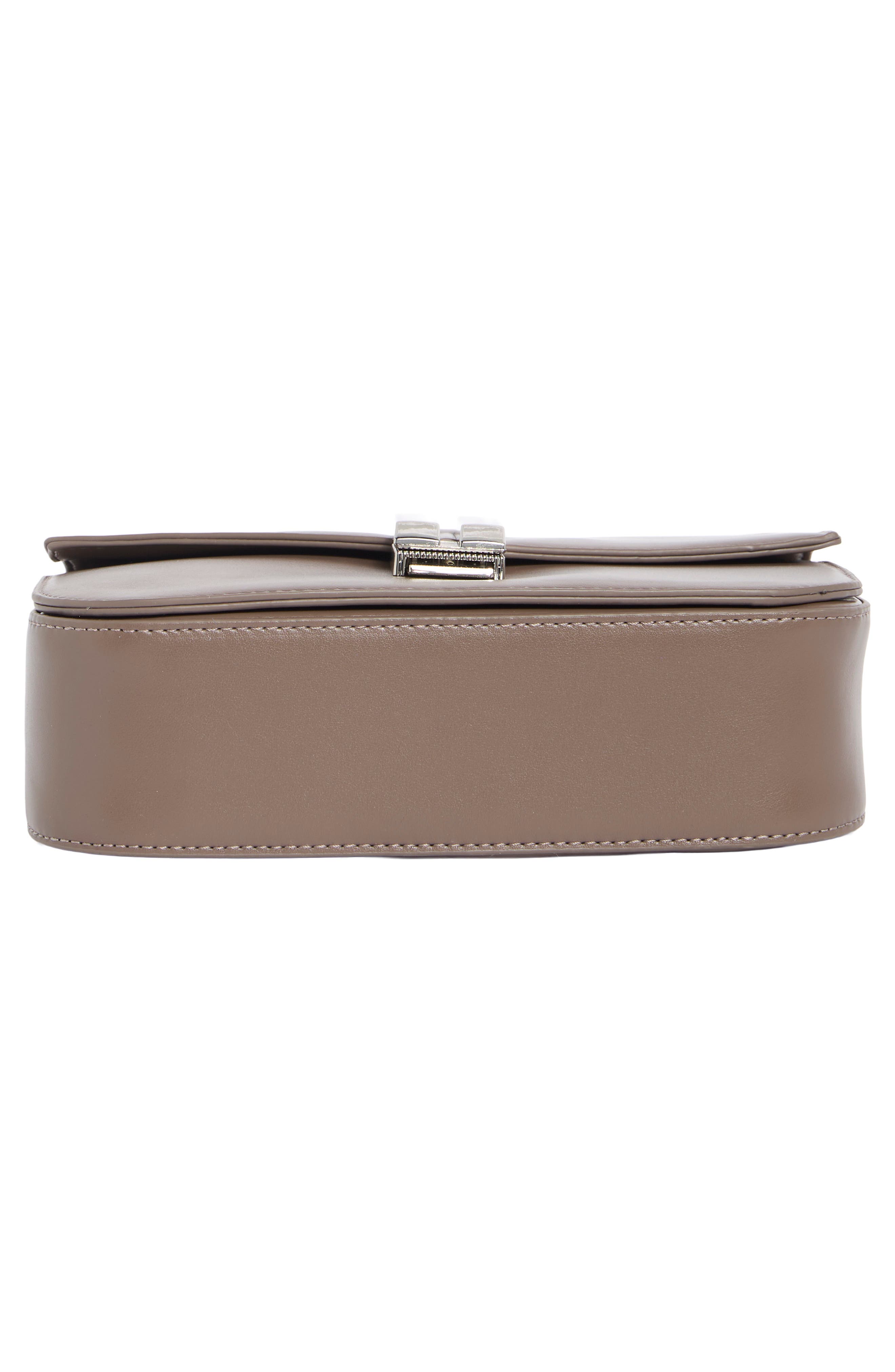 Double Bar Crossbody Bag, Alternate, color, MUSHROOM