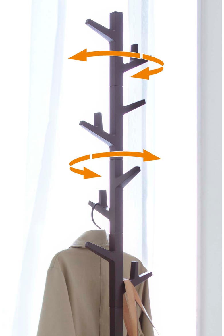 Branch Coat Hanger, Alternate, color, BROWN