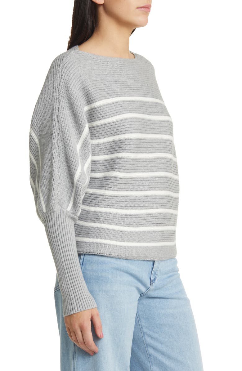 Joe's The Karina Breton Stripe Crop Sweater, Alternate, color, 
