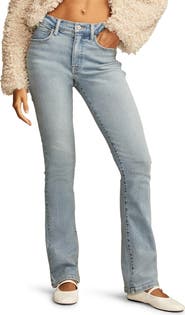 Lucky Brand Stevie High Waist Mini Bootcut Jeans