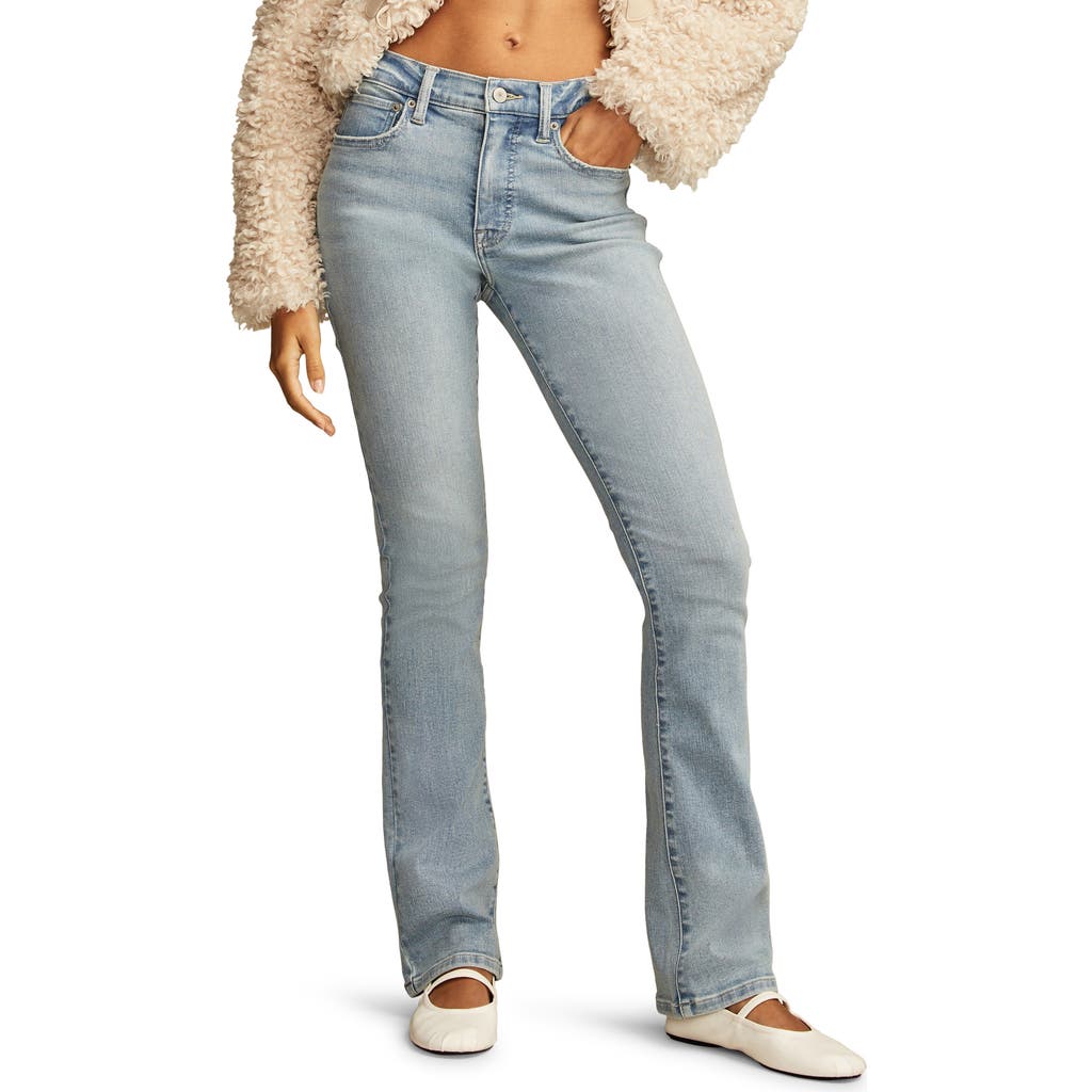Lucky Brand Stevie High Waist Mini Bootcut Jeans In Capsize