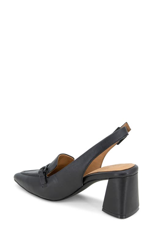 Gentle Souls Dawson Slingback Pump In Black