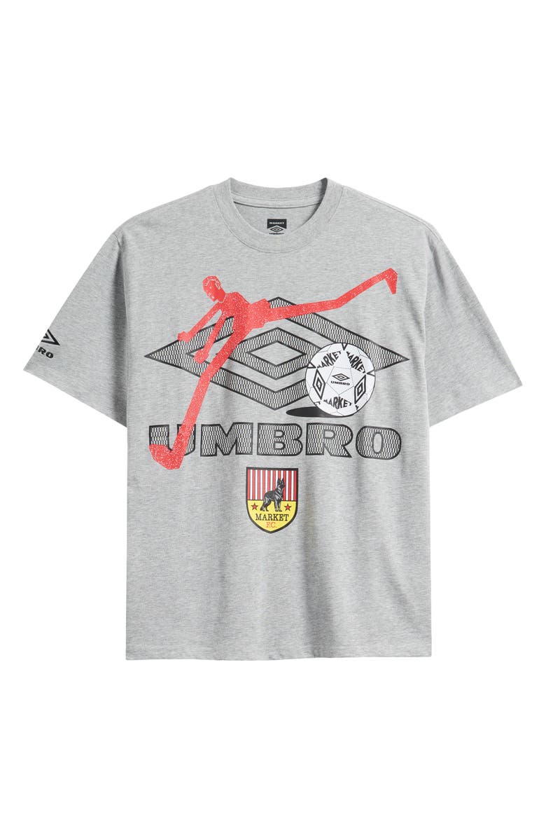 MARKET Running Man Graphic T-Shirt, Alternate, color, Heather Grey