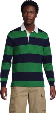 Lands' End Long Sleeve Rugby Shirt