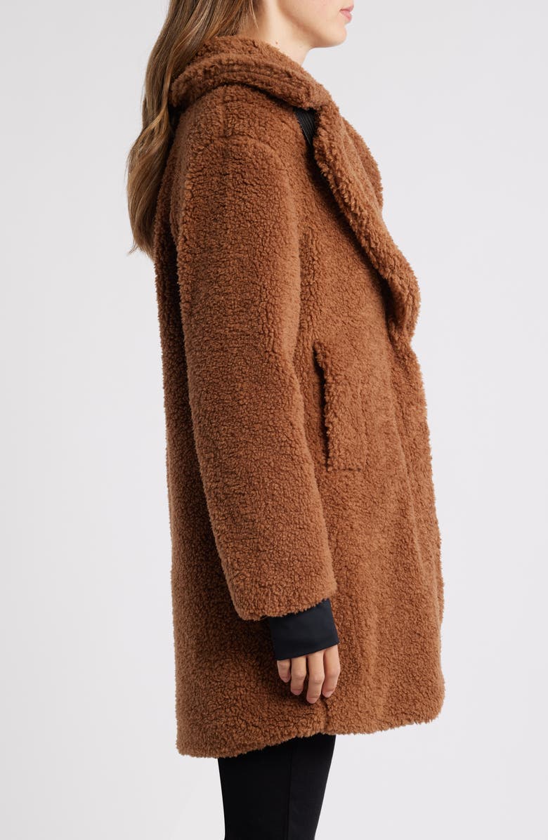 SAM. Faux Shearling Coat, Alternate, color, Teddi