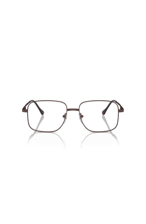 Sferoflex 55mm Square Optical Glasses In Black