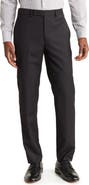 Calvin Klein Black Slim Stretch Suit Pants