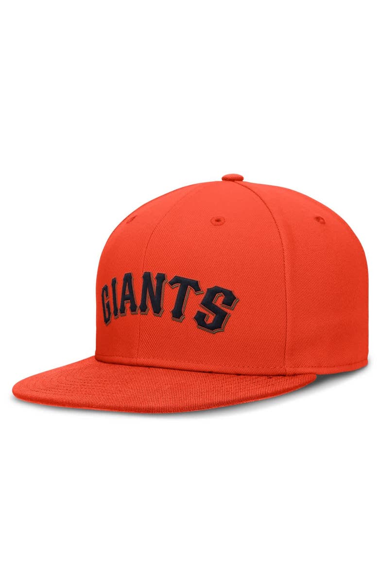 Nike Men
s Nike Orange San Francisco Giants True Performance Fitted Hat, Main, color, Orange
