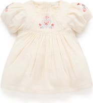 Purebaby Embroidered Dress