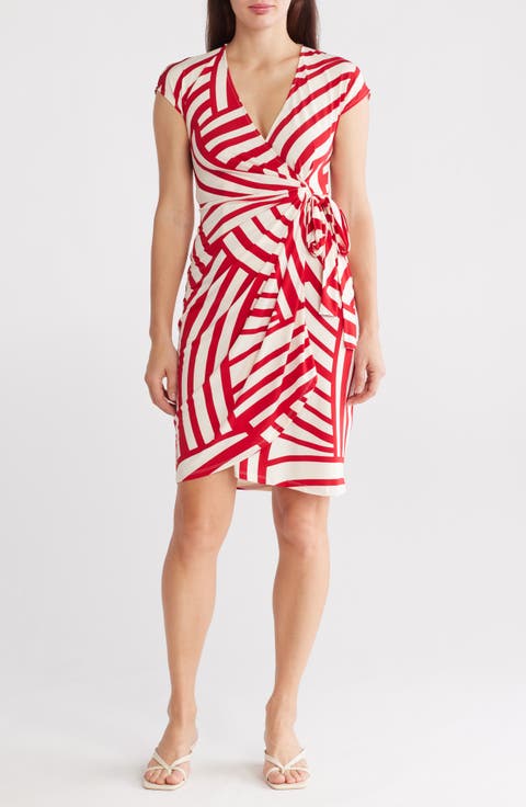 Matte Jersey Wrap Dress