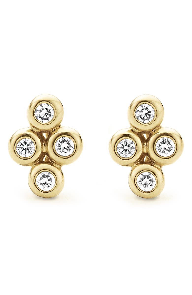LAGOS KSL Diamond Mini Stud Earrings, Main, color,