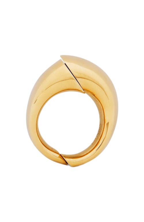 Lanvin Sequence Ring By In Gold