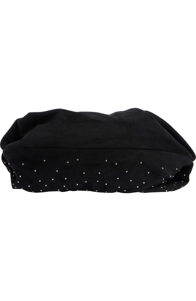 URBAN EXPRESSIONS HANDBAGS Studded Hobo Bag, Alternate, color, Black