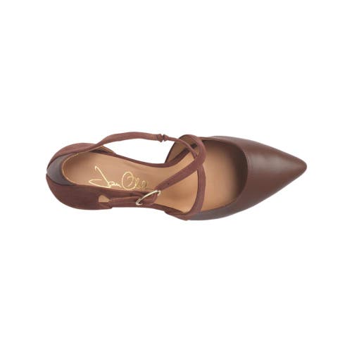 Joan Oloff Shoes Desire Pump In Brown