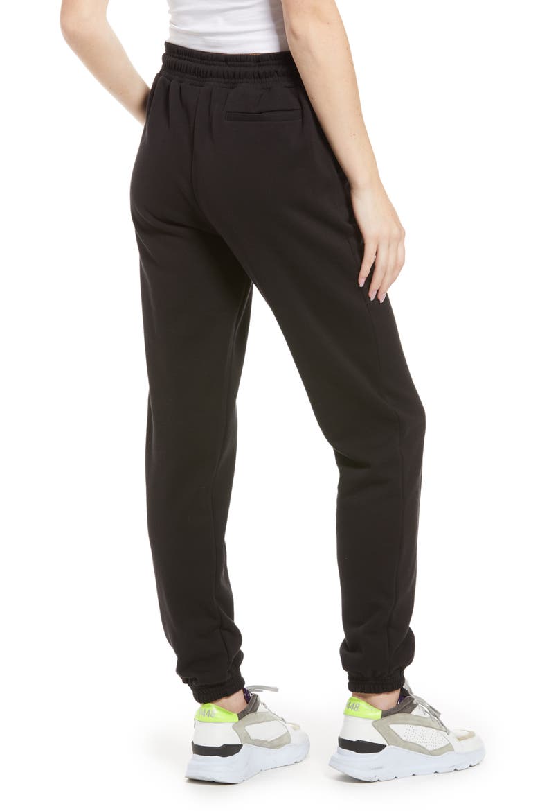 Boyfit Joggers, Alternate, color, BLACK