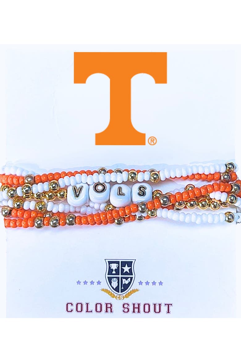 Tennessee Lucky 7 Bracelet Set, Main, color, Yellow Gold