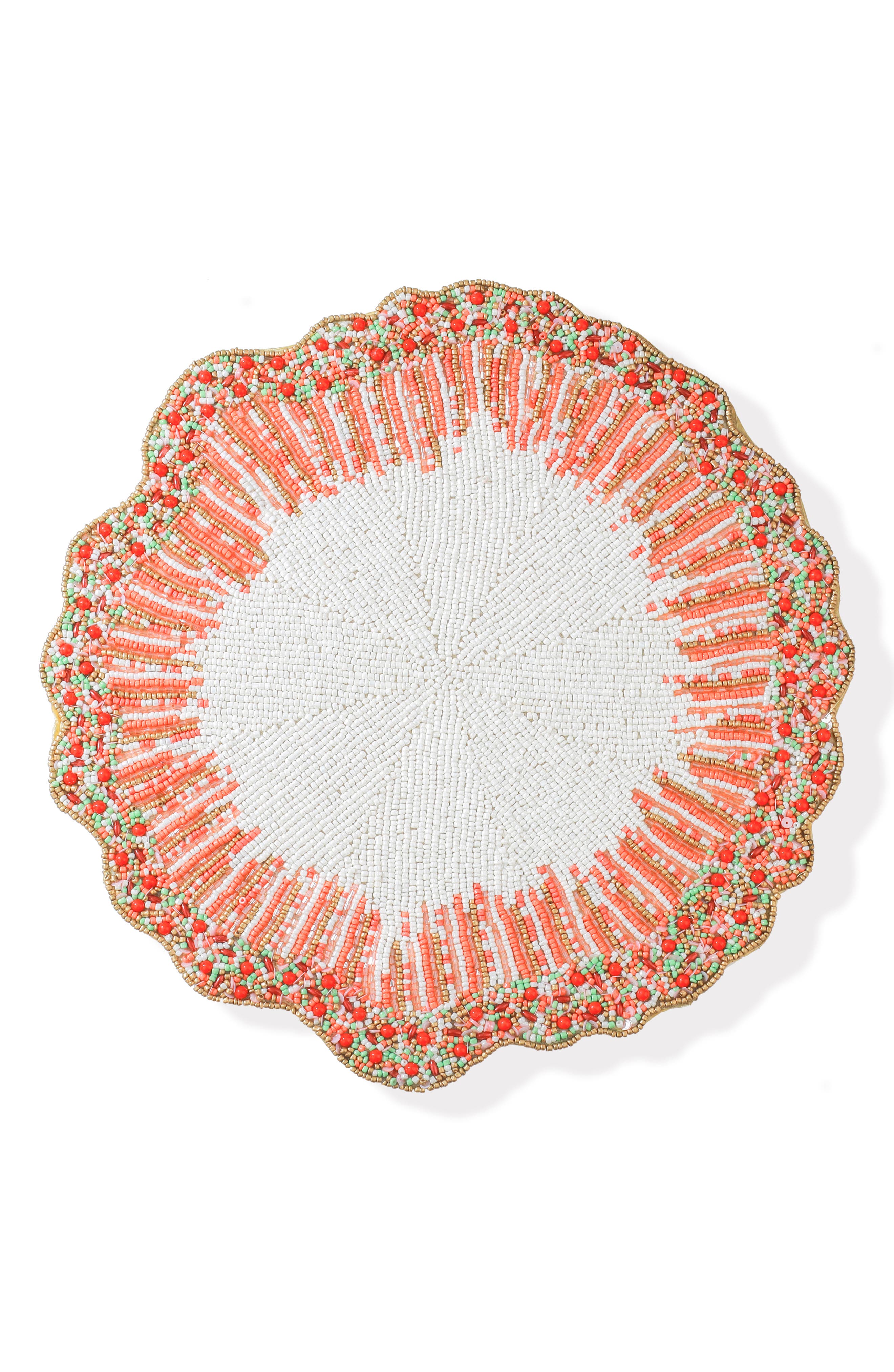Tiramisu The Citrus Sunburst Beaded Placemat