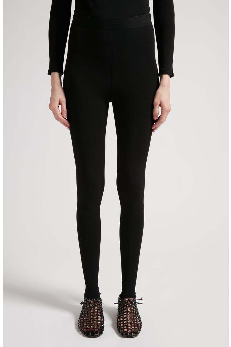 Clizia Leggings, Main, color, BLACK