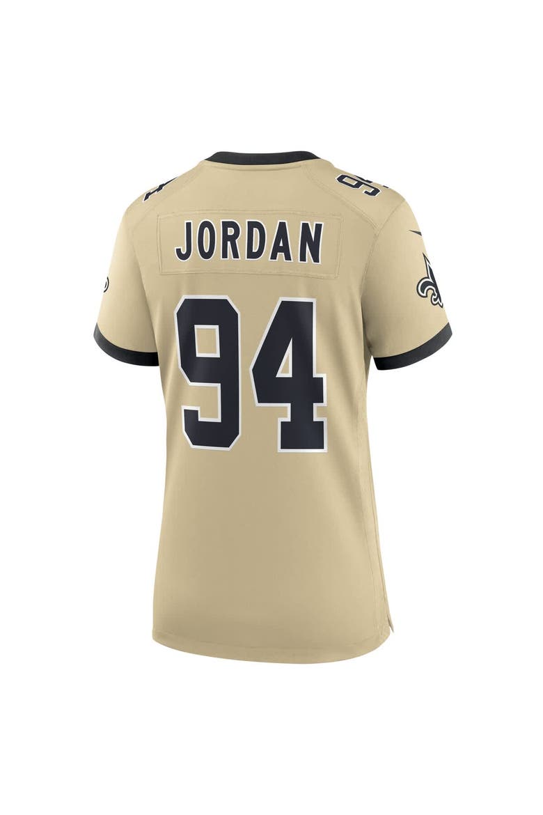 Women's Nike Cameron Jordan Gold New Orleans Saints Gameday Golds Alternate Game Player Jersey, Alternate, color, Gold