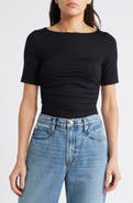 rag & bone Luca Shirred T-Shirt