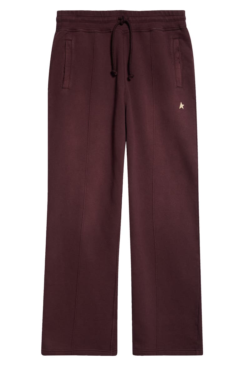Star Unisex Wide Jogging Pants, Main, color, WINDSOR WINE