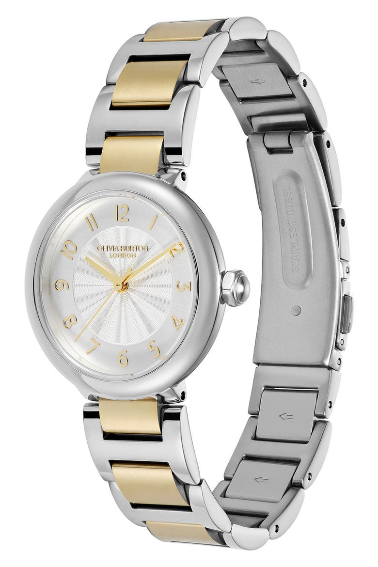 Pembroke Quartz Bracelet Watch, 30mm, Alternate, color, SILVER WHITE