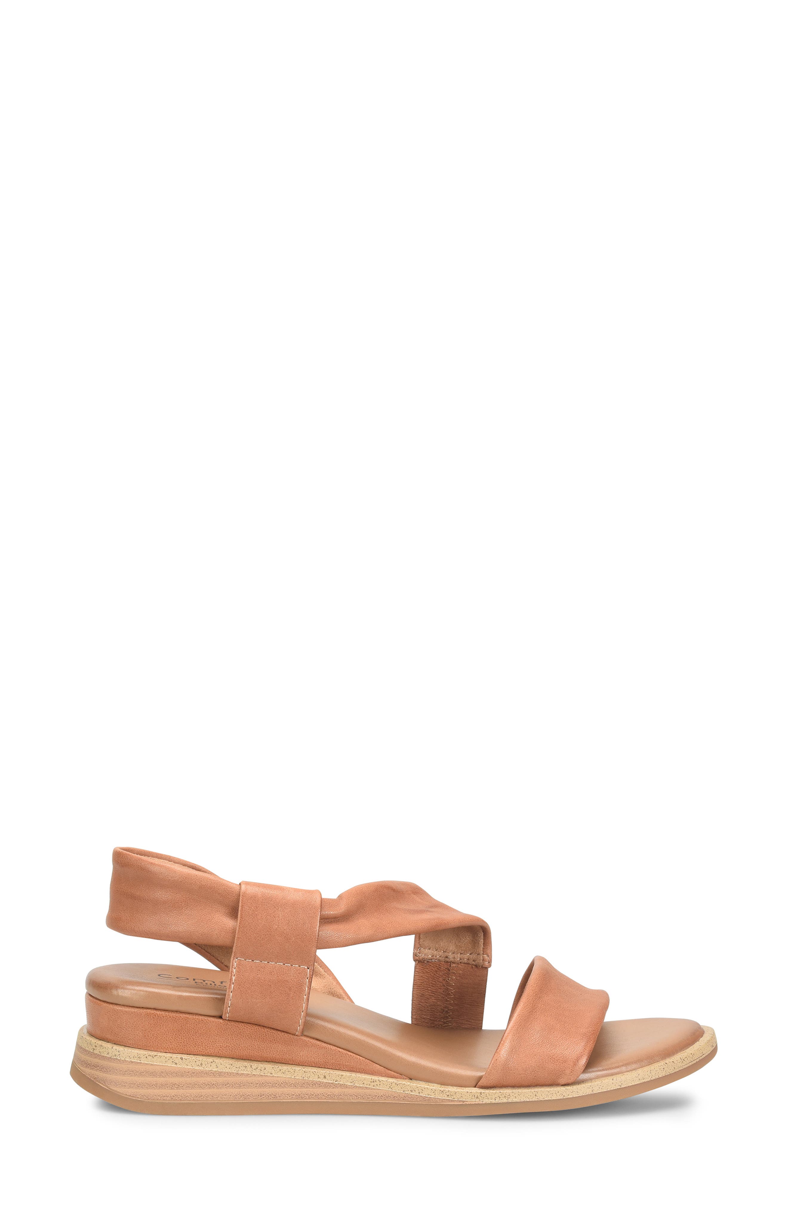 Marcy Wedge Sandal, Alternate, color, LUGGAGE