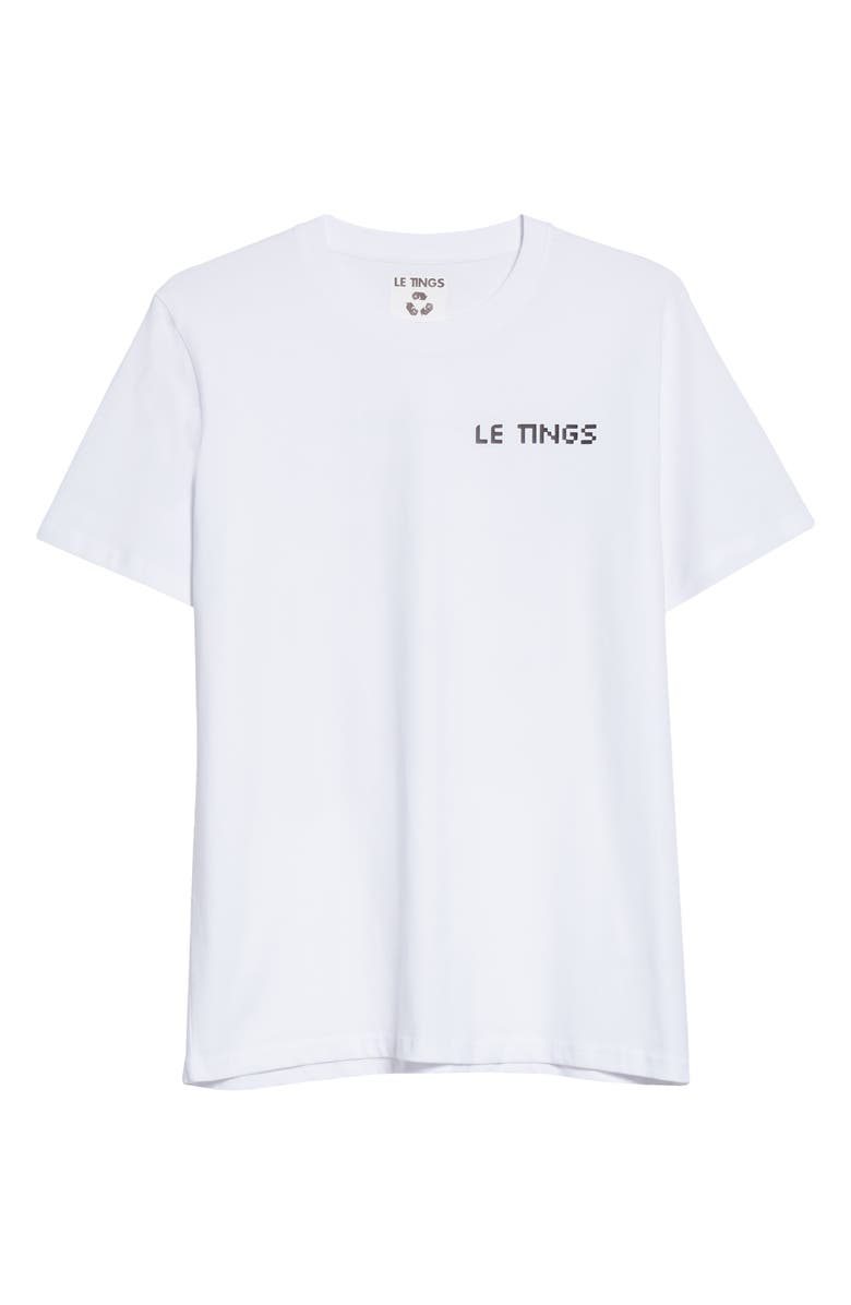 LE TINGS Market Graphic Tee, Alternate, color,