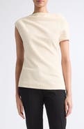 TOTEME One-Shoulder Knit Top