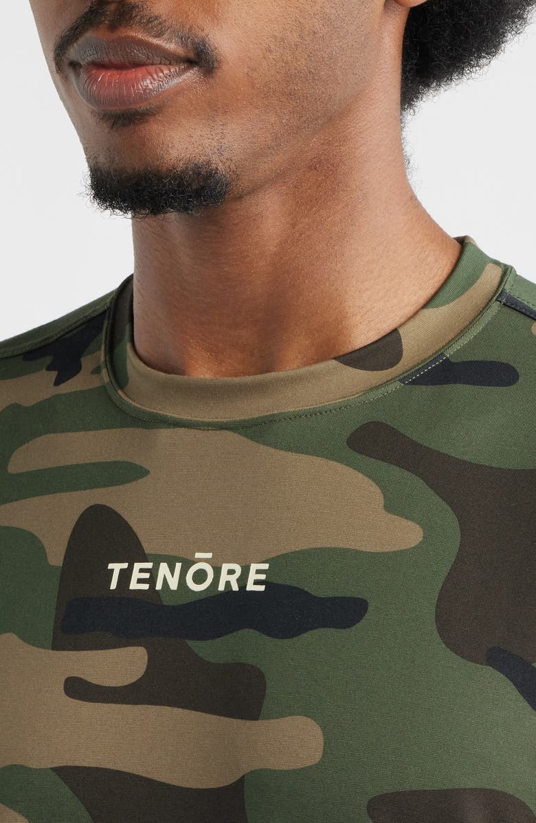 TENŌRE Short Sleeve UPF 50+ Graphic T-Shirt, Alternate, color, Olive Camo