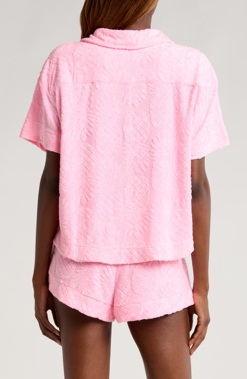 Honeydew Easy Does It French Terry Short Pajamas