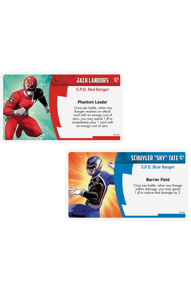 Renegade Game Studios Power Rangers Heroes of The Grid S.P.D Ranger Pack, Alternate, color, 