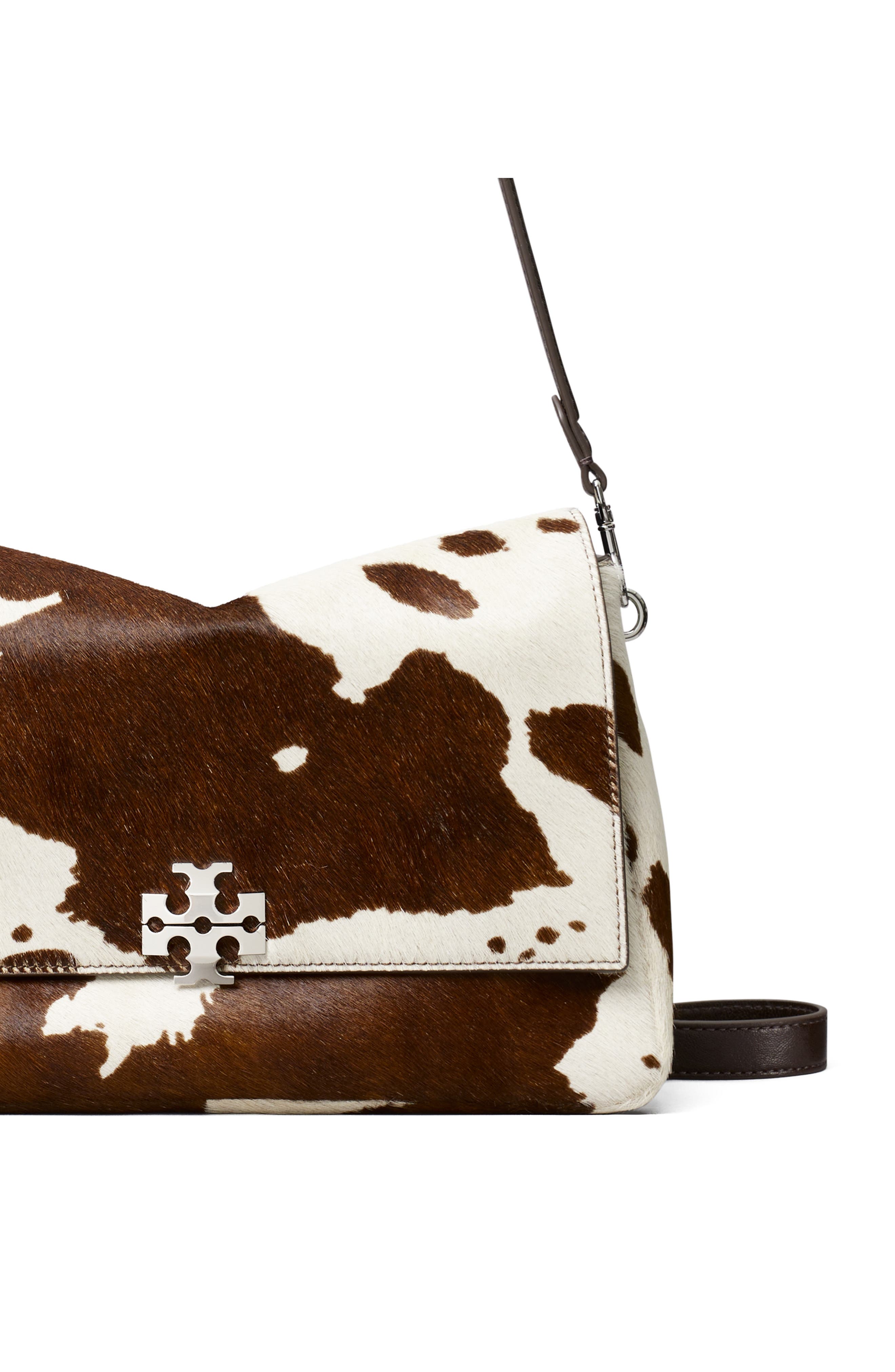Charlie Genuine Calf Hair Shoulder Bag, Alternate, color, MOCHA BROWN / SHEA BUTTER