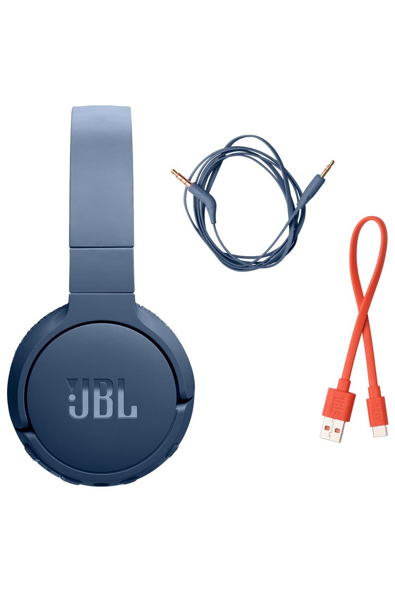 Tune 670NC Adaptive Noise Cancelling Wireless On-Ear Headphones, Alternate, color, Blue