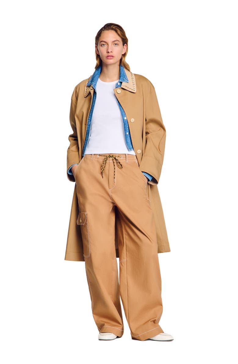 SANDRO Cargo trousers, Alternate, color, 