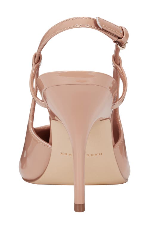 Marc Fisher Ltd Torry Slingback Pointed Toe Pump In Brown