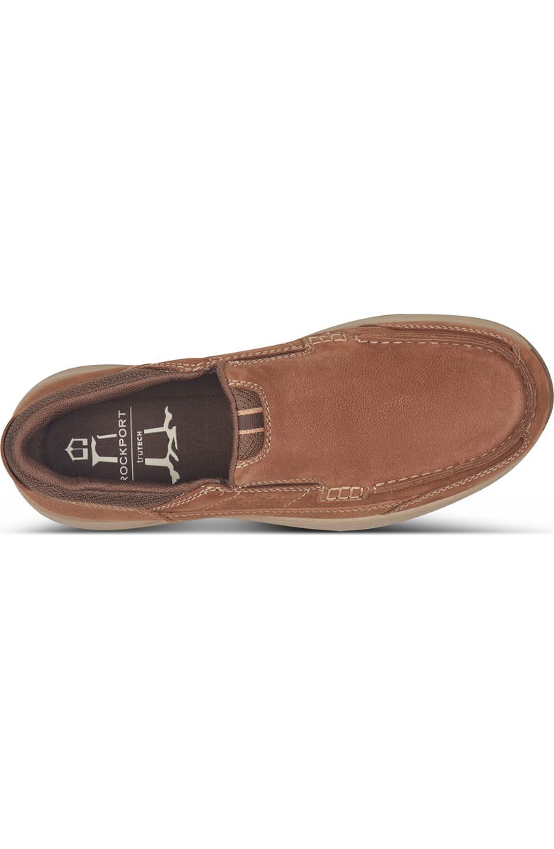 Rockport Atwell Slip-On Shoe, Alternate, color, Medium Natural