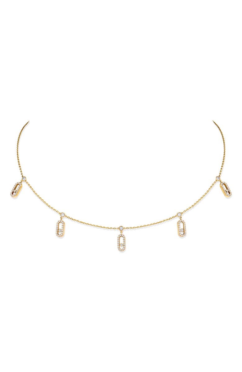 Messika Diamond Pavé Choker, Main, color,