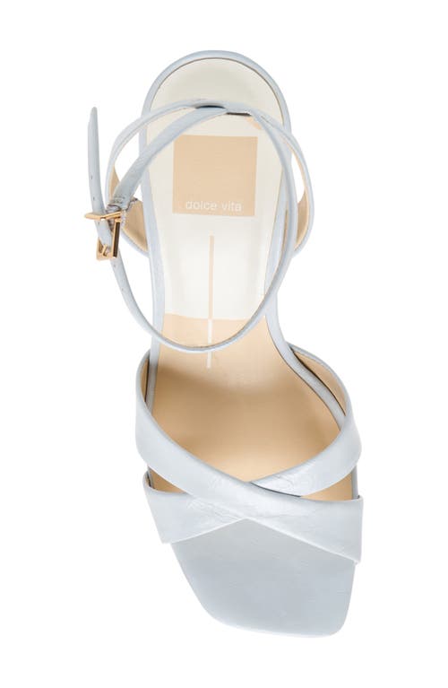 Dolce Vita Gwin Ankle Strap Sandal In White
