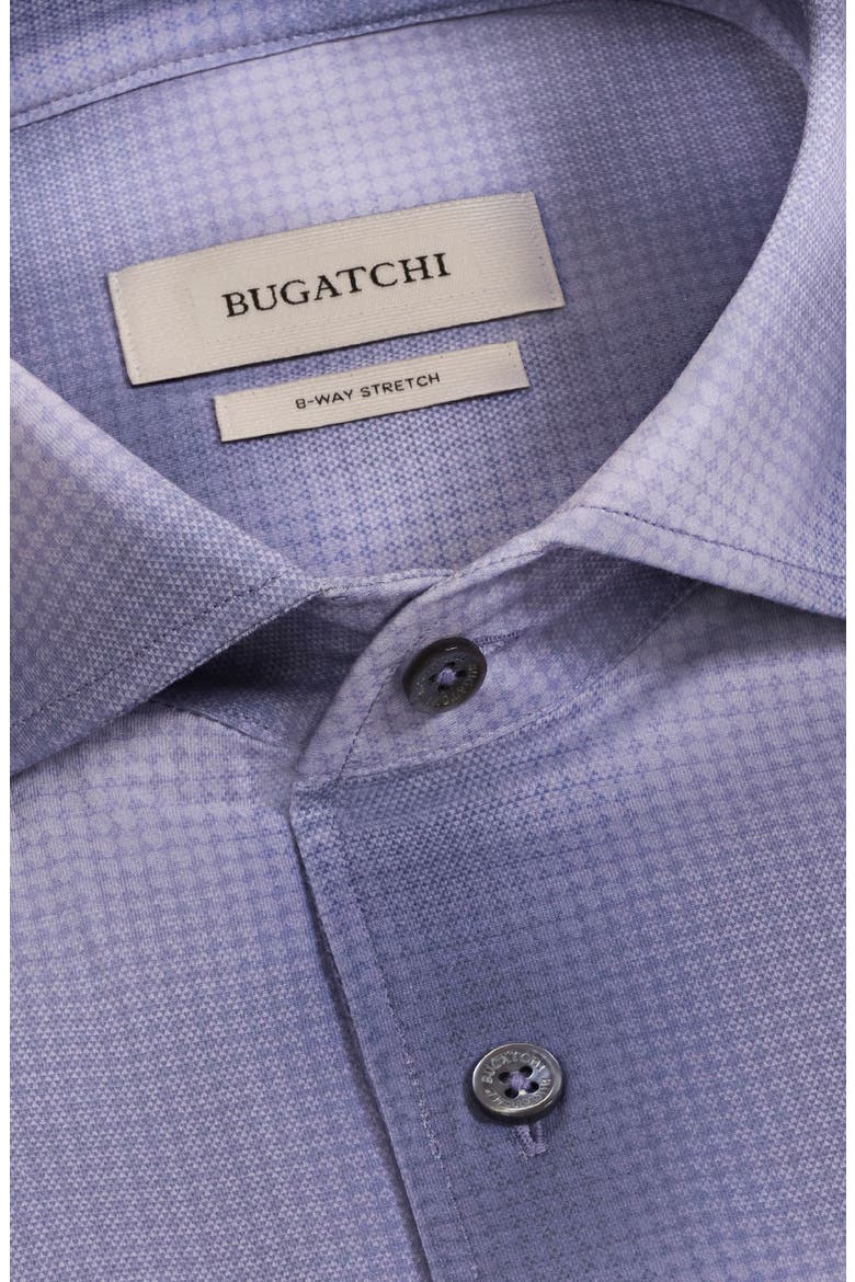 Devon OoohCotton® Print Button-Up Shirt, Alternate, color, ORCHID