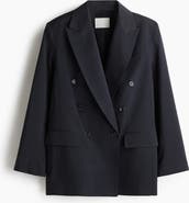 H&M Oversized Twill Blazer