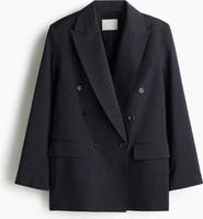 H&M Oversized Twill Blazer