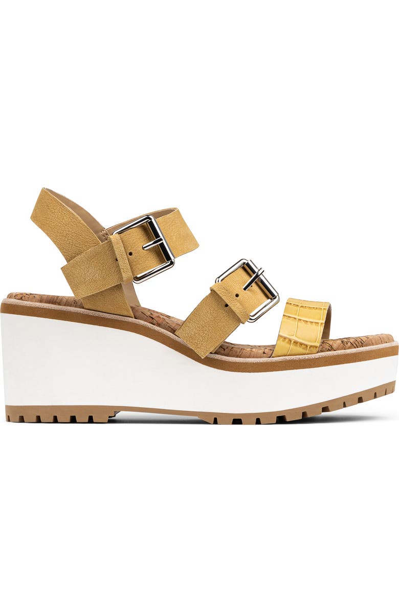 Donald Pliner Blerina Foam Wedge Sandal, Alternate, color, Honey