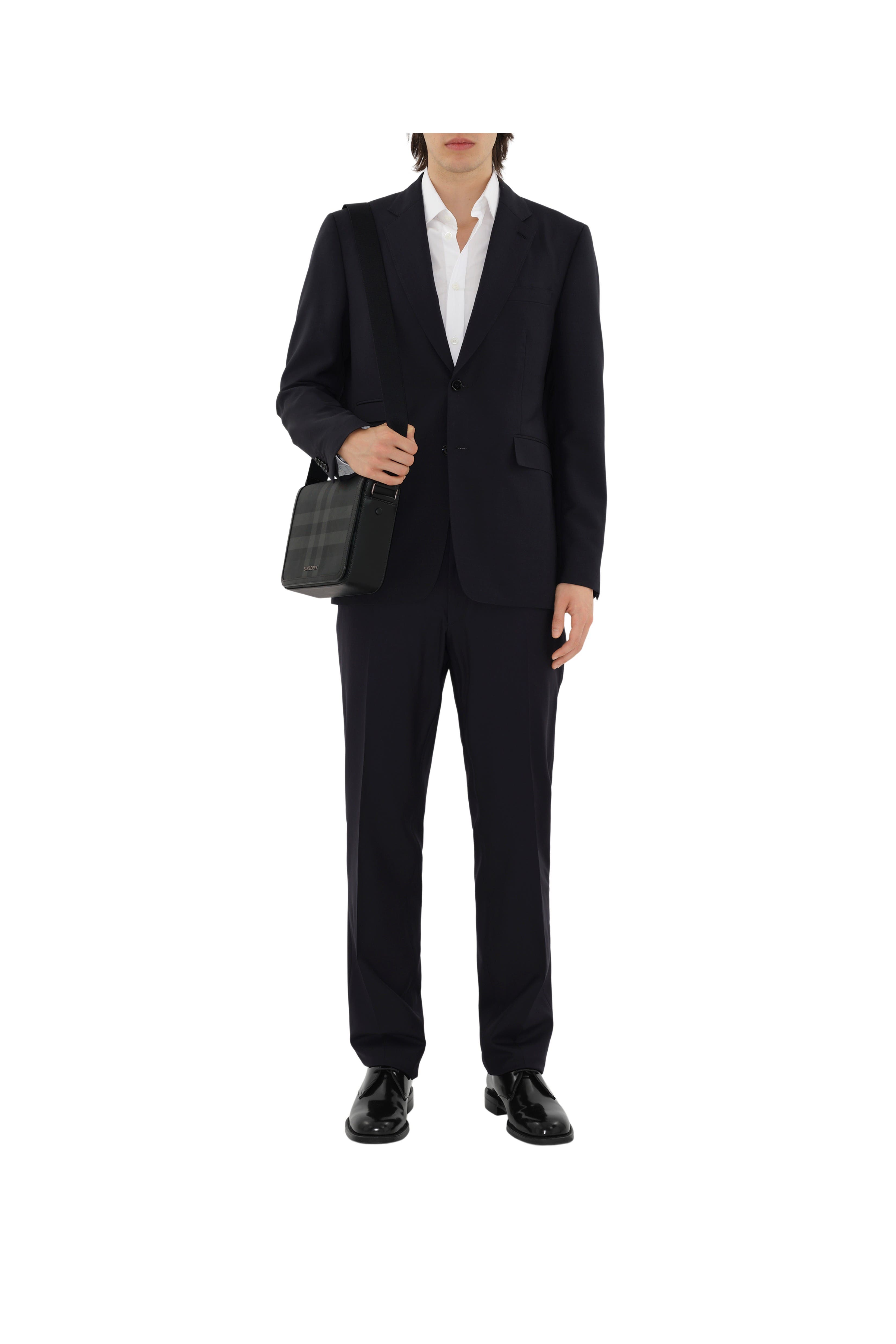 Burberry Small Alfred Bag, Alternate, color, Charcoal