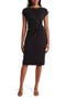 Side Knot Modal Blend Midi Dress