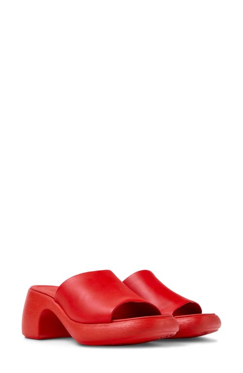CAMPER CAMPER THELMA PLATFORM SLIDE SANDAL